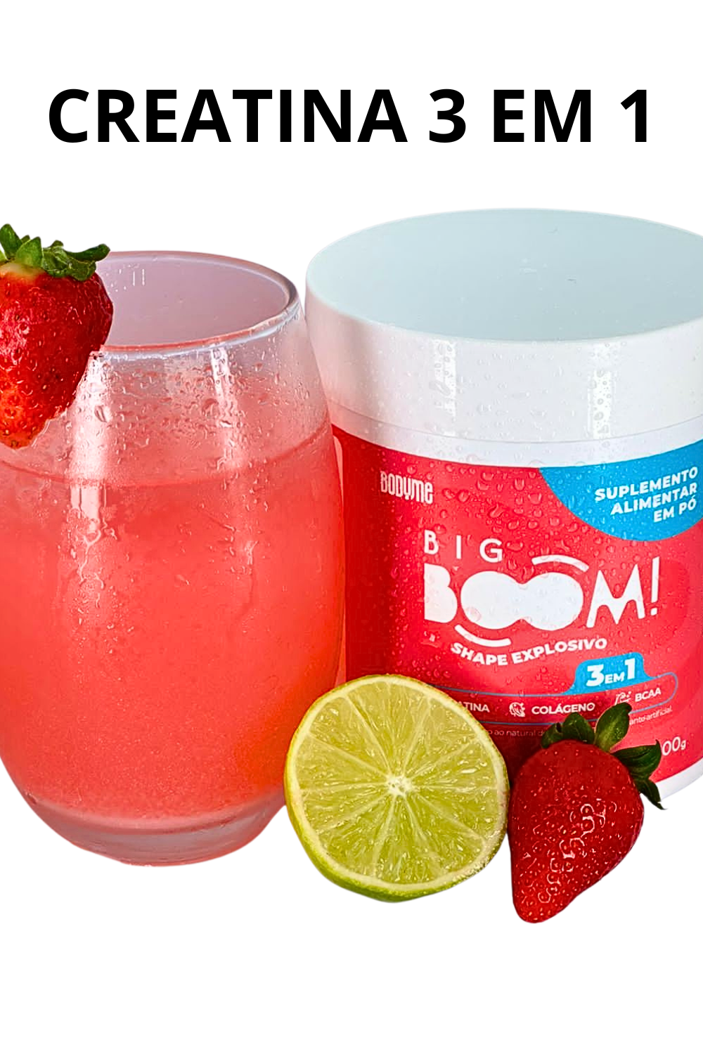 Creatina 3 em 1 - imagem do produto e apresentação