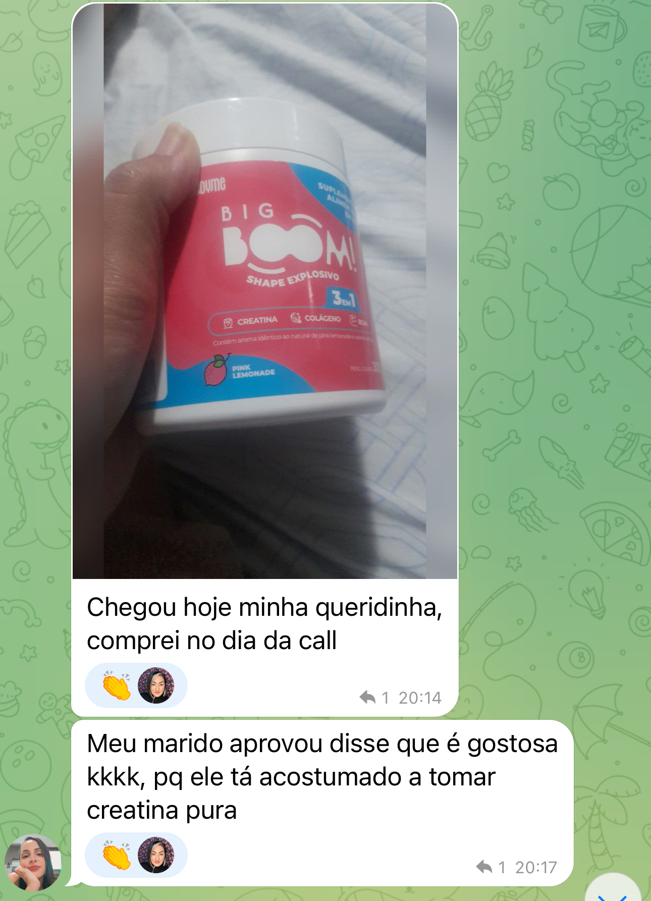 Foto do produto - variação e apresentação
