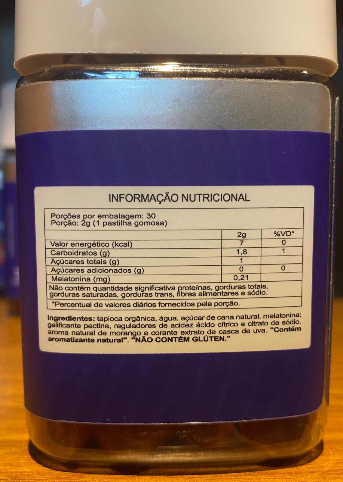 Ingredientes da fórmula Sonotonina