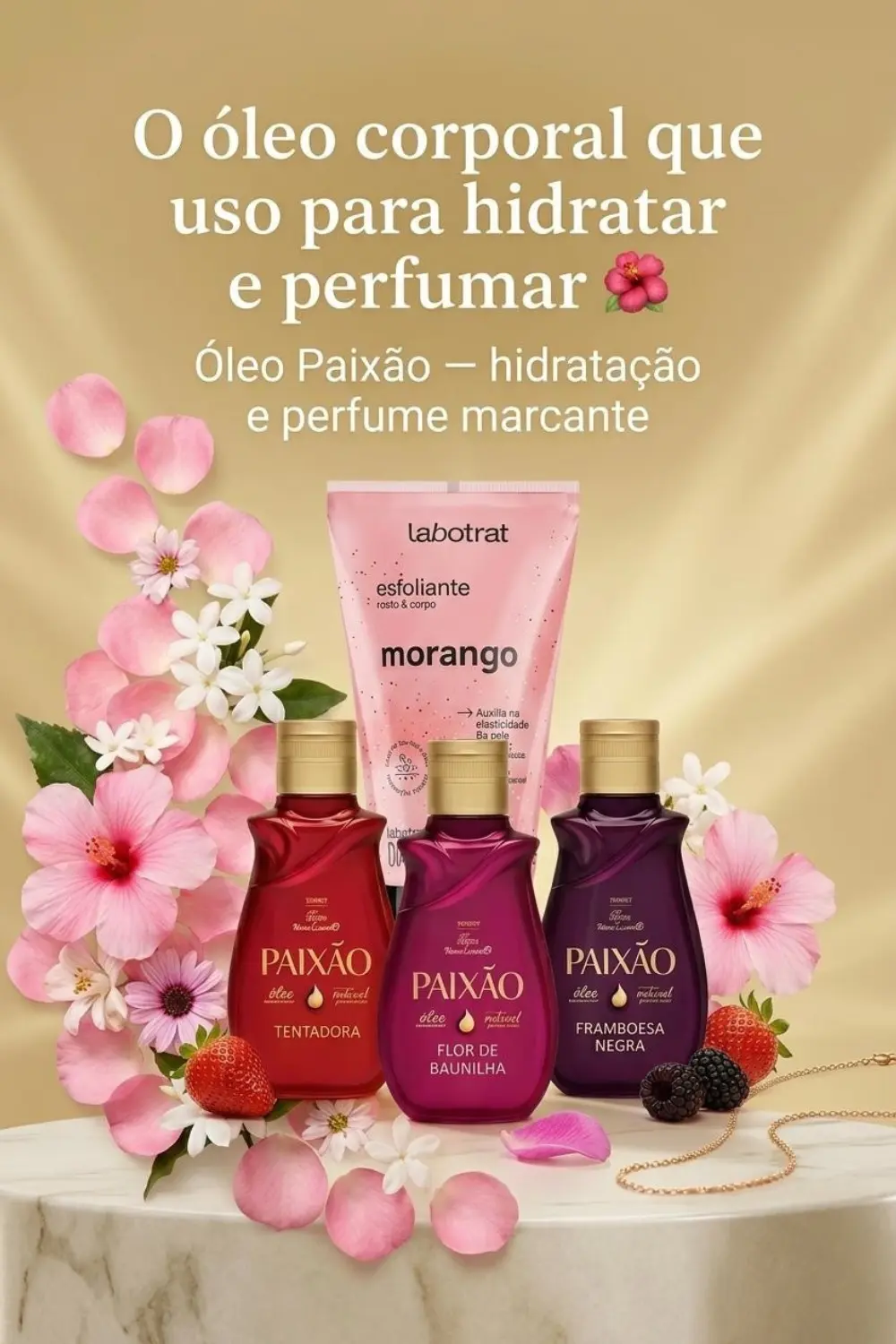 oleo-corporal-paixao-amazon-brasil hidratacao perfume pele sedosa absorção rapida