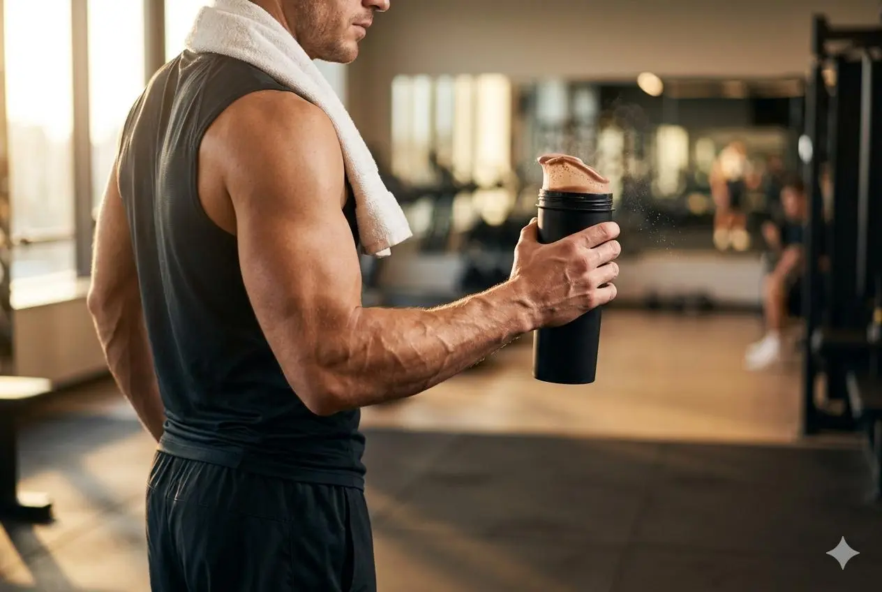 creatina-com-whey-protein shake pos treino
