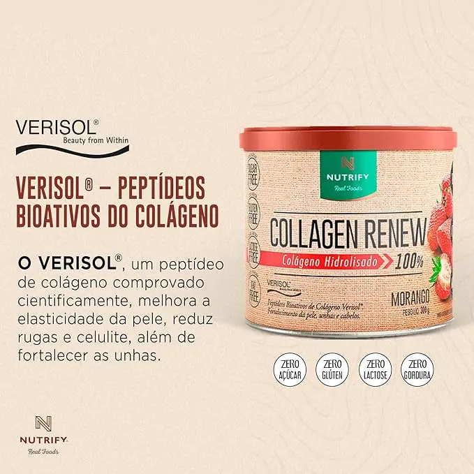 renew-colageno suplemento colageno pele cabelo unhas bem-estar