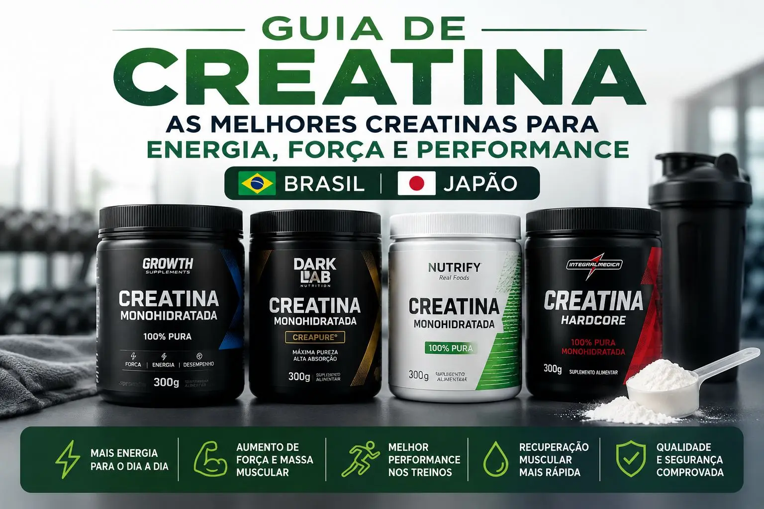 guia-de-creatina — as melhores creatinas para energia forca e performance